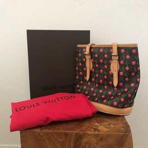 Authentic Louis Vuitton limited “Cerise” purse.